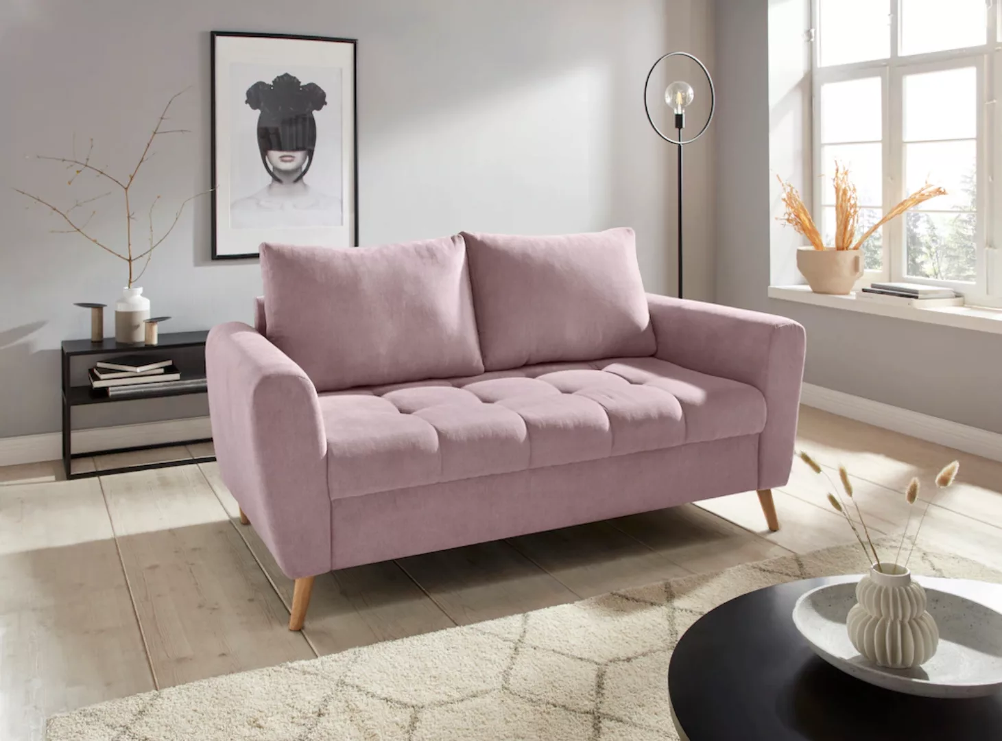 Home affaire 2-Sitzer "Penelope Luxus", mit besonders hochwertiger Polsteru günstig online kaufen