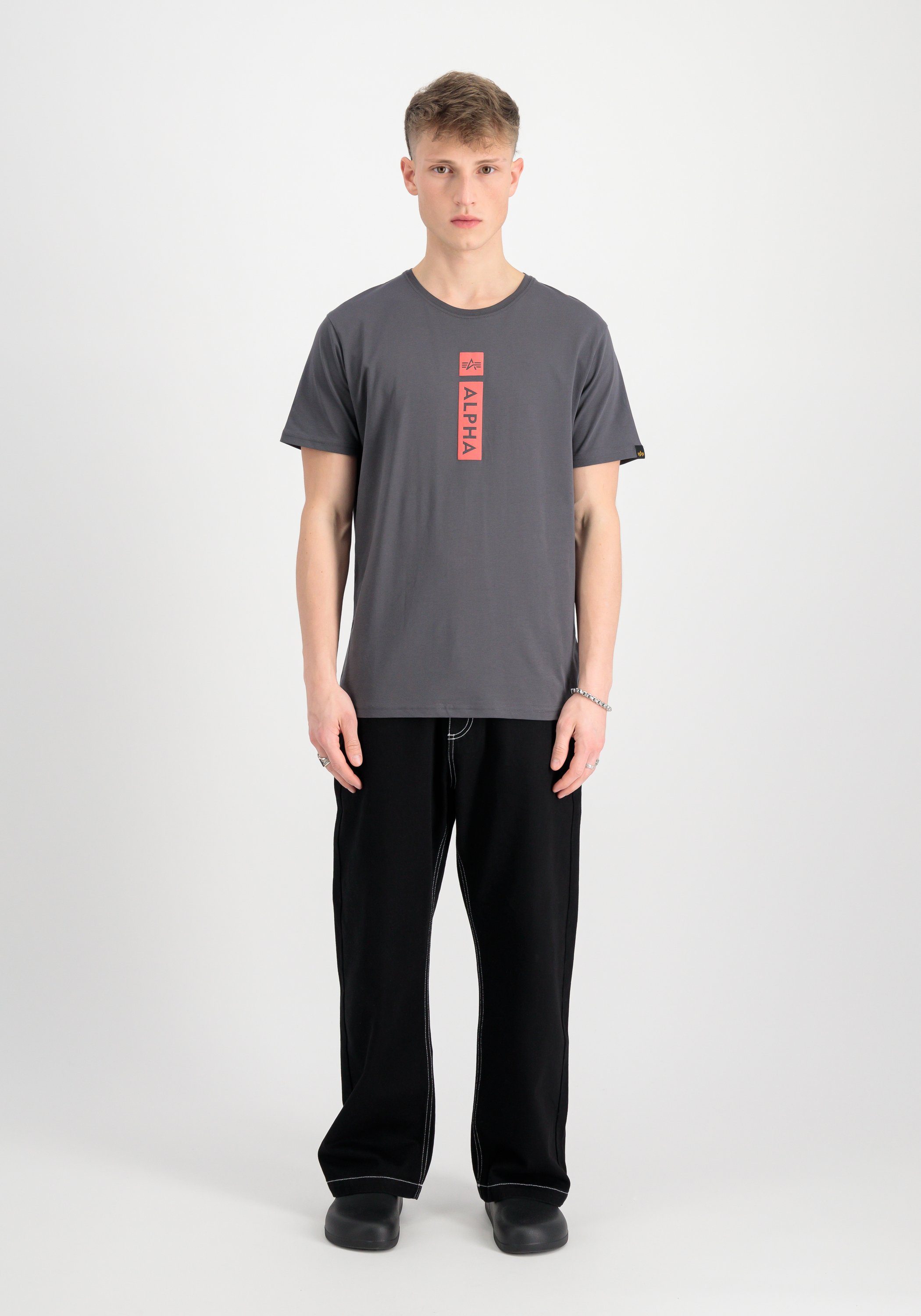 Alpha Industries T-Shirt "Basic T-Shirt BL Carbon T-Shirt" günstig online kaufen