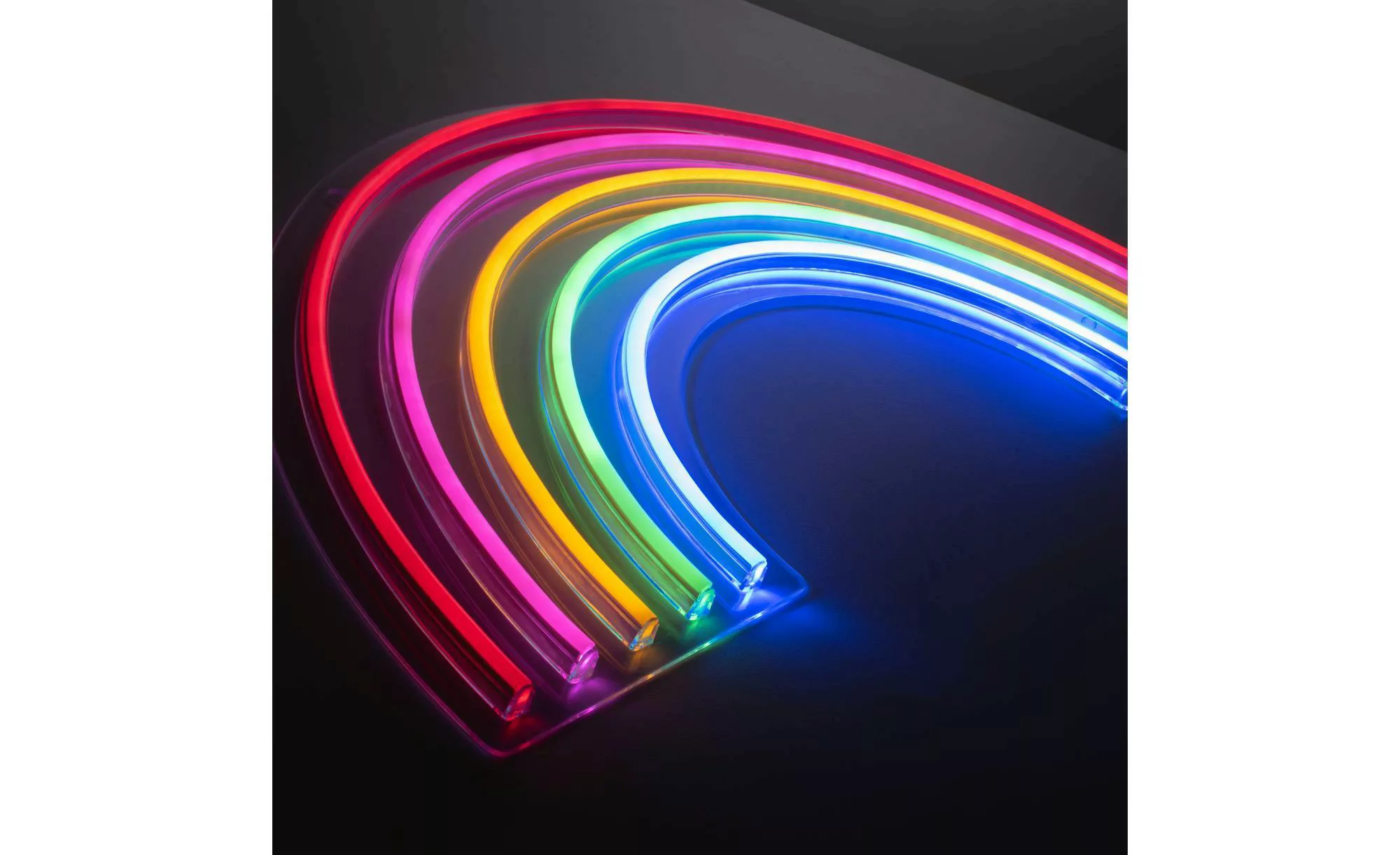Paul Neuhaus Neonleuchte ¦ mehrfarbig ¦ Maße (cm): B: 1,5 H: 32 T: 32 Lampe günstig online kaufen