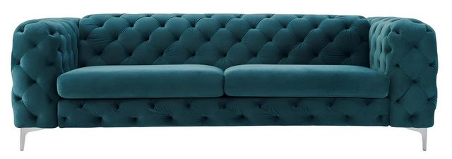 Xlmoebel Sofa Neu Grün Dreisitzer Chesterfield Couch Kreative Möbelstoffe T günstig online kaufen