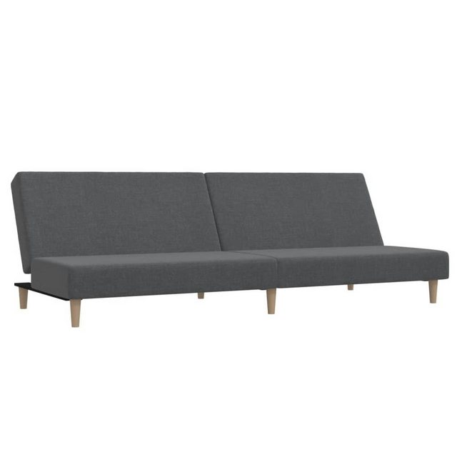 vidaXL Sofa Schlafsofa 2-Sitzer Hellgrau Stoff günstig online kaufen