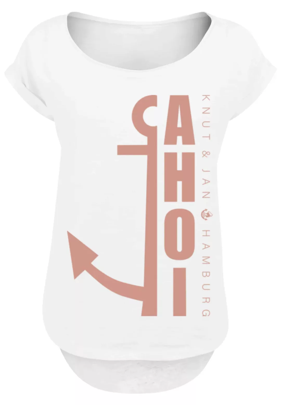 F4NT4STIC T-Shirt "PLUS SIZE Ahoi Anker", Print günstig online kaufen