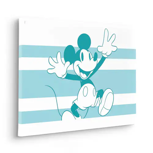 Komar Leinwandbild "Mickey Playful - Größe 40 x 60 cm", Natur, (1 St.), Kei günstig online kaufen