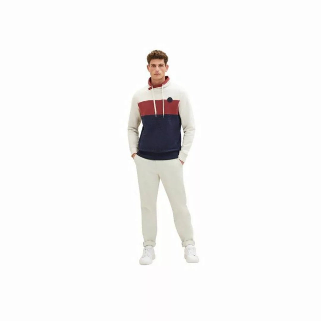 TOM TAILOR Sweatshirt mit Colorblocking und Stehkragen günstig online kaufen