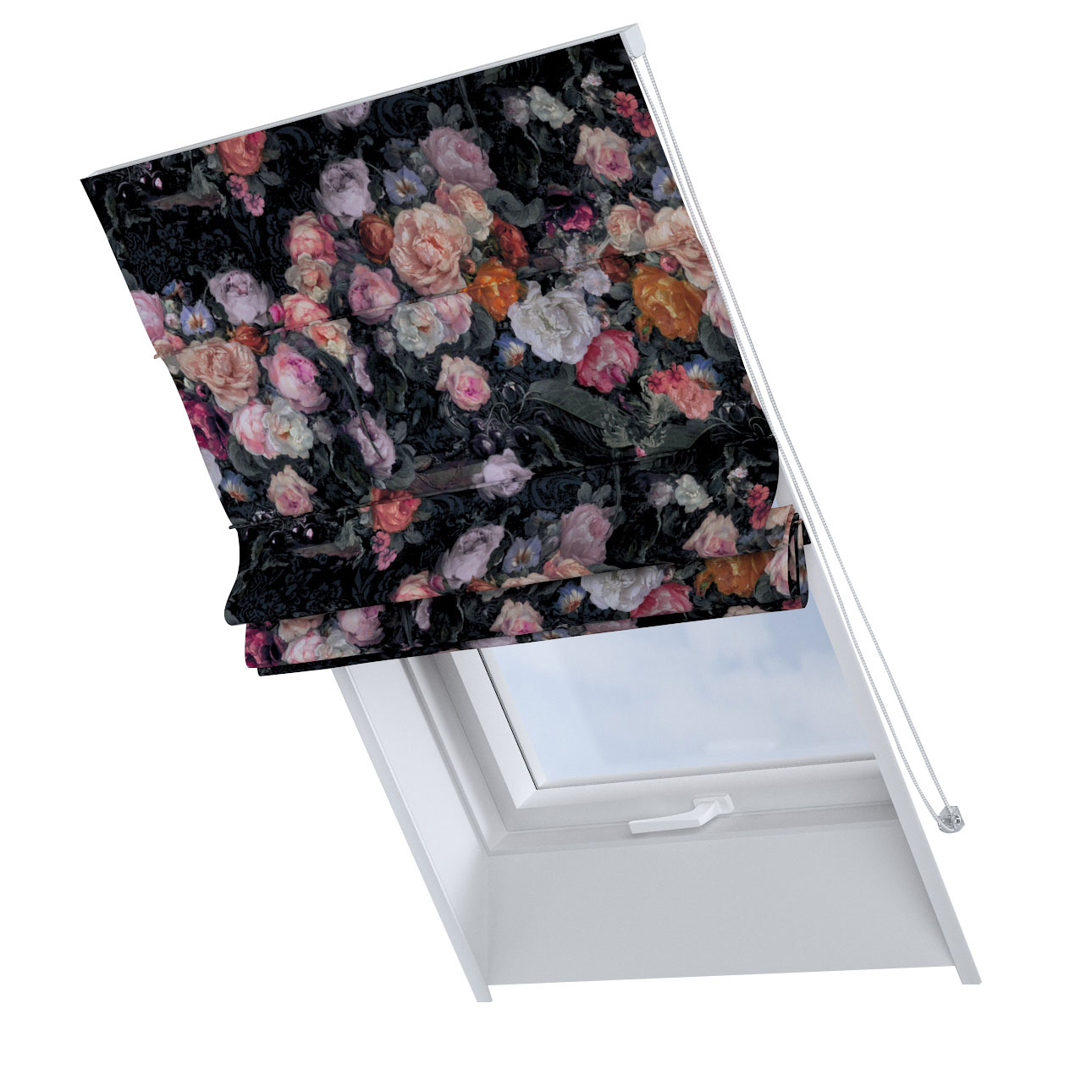 Dekoria Dachfenster-Raffrollo Rimini, bunt, 50 x 60 cm günstig online kaufen