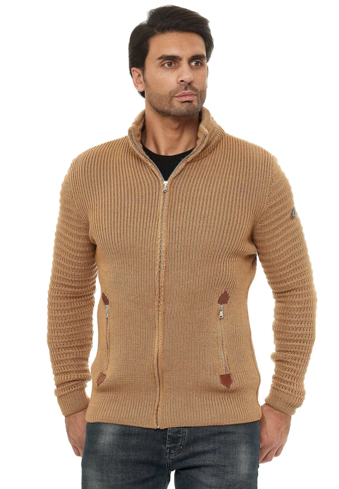 RedBridge Strickjacke "Tampa", mit Stehkragen günstig online kaufen