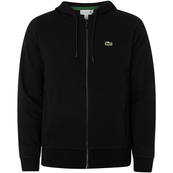 Lacoste  Sweatshirt Kapuzenpullover mit gesticktem Logo und Reißverschluss günstig online kaufen