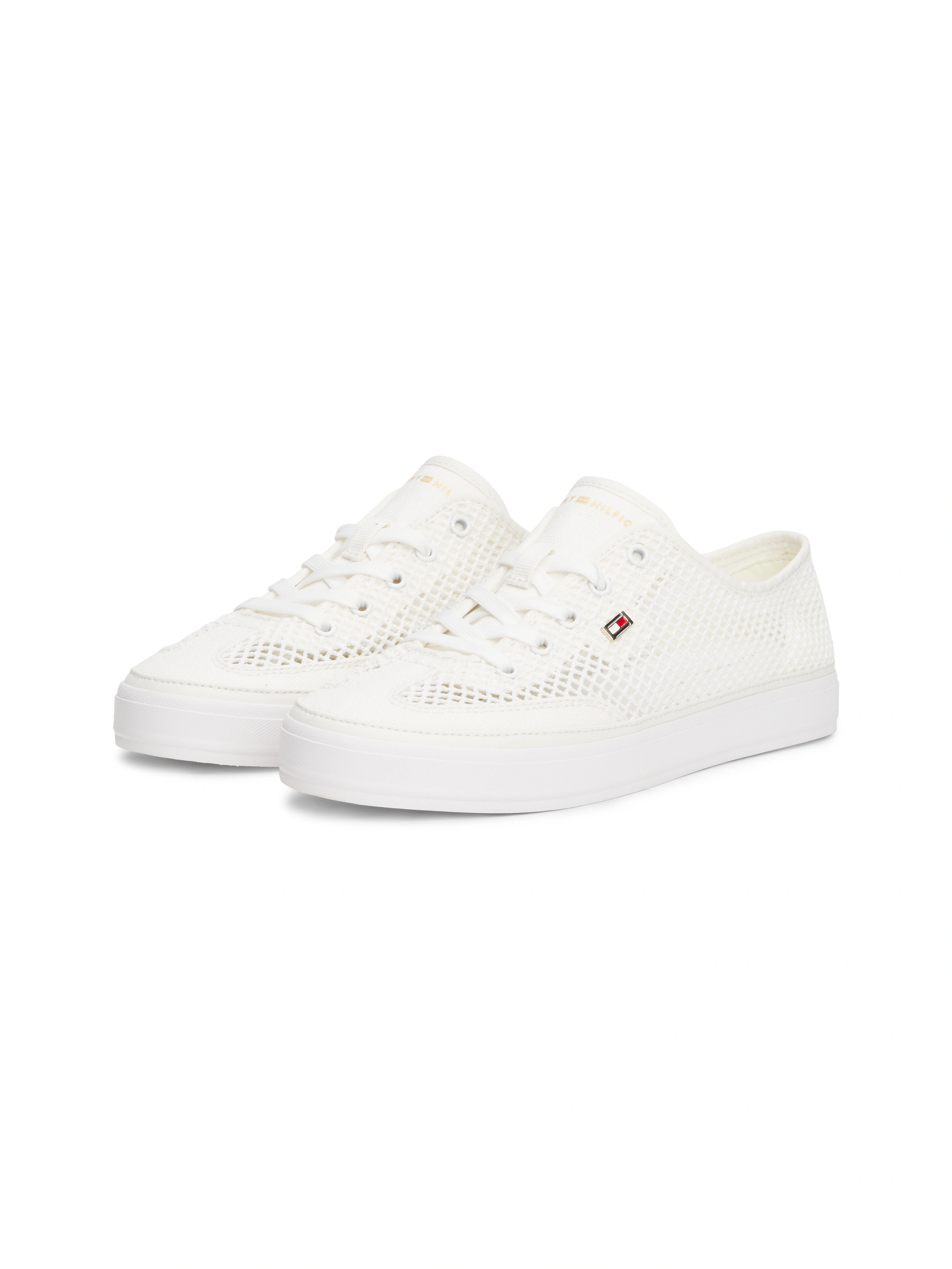 Tommy Hilfiger Plateausneaker "TH OPEN MESH VULC SNEAKER", Freizeitschuh, H günstig online kaufen