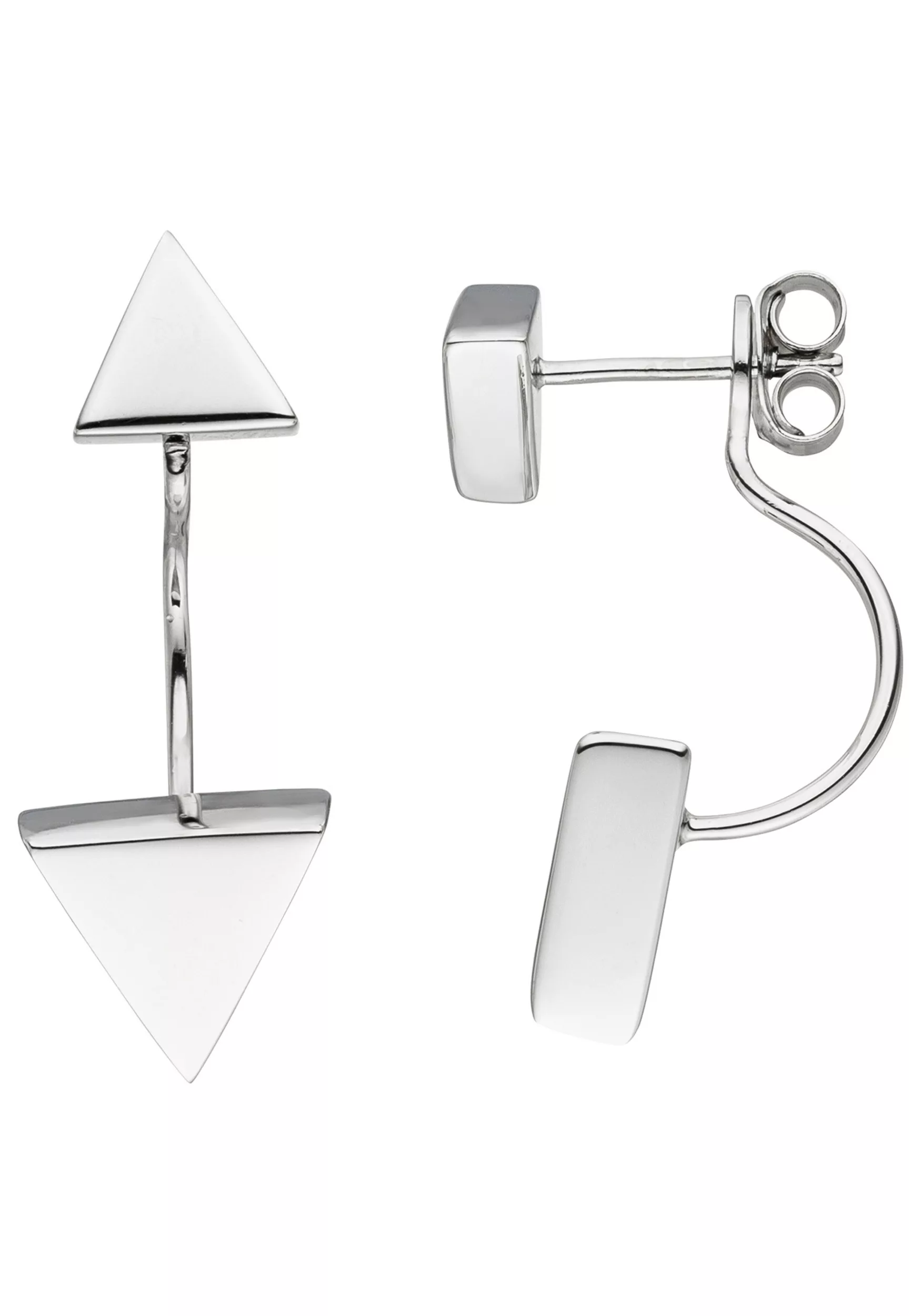 JOBO Paar Ohrhänger "Dreieck", dreieckig 925 Silber günstig online kaufen