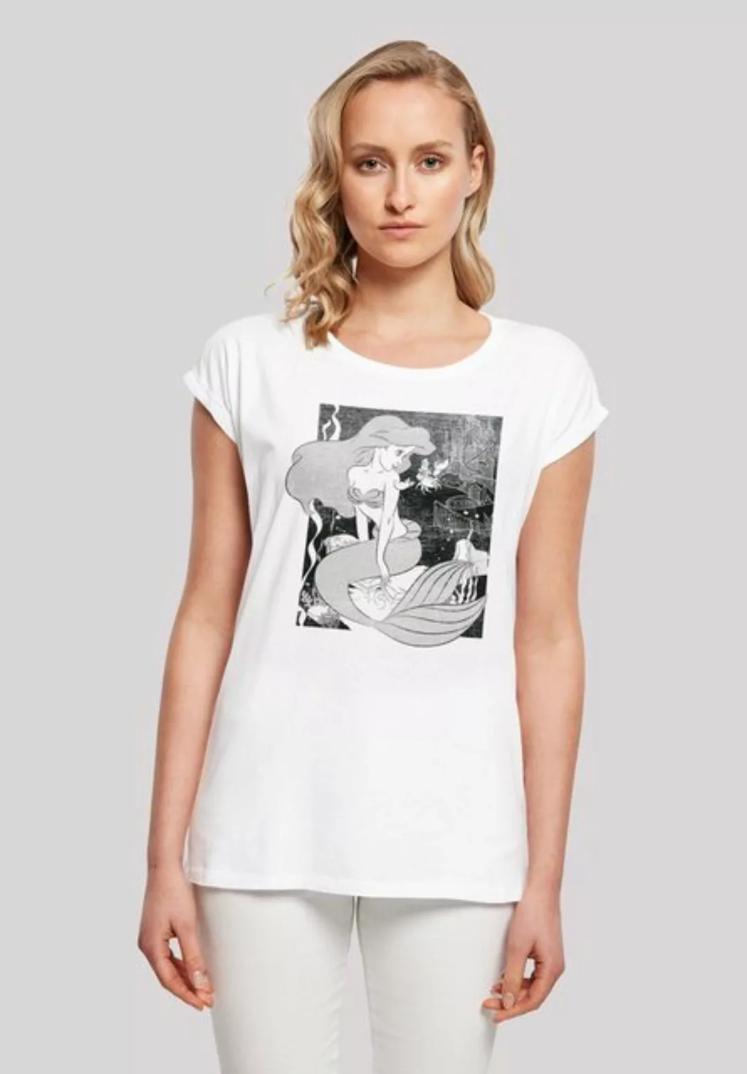 F4NT4STIC T-Shirt Disney Arielle die Meerjungfrau Print günstig online kaufen