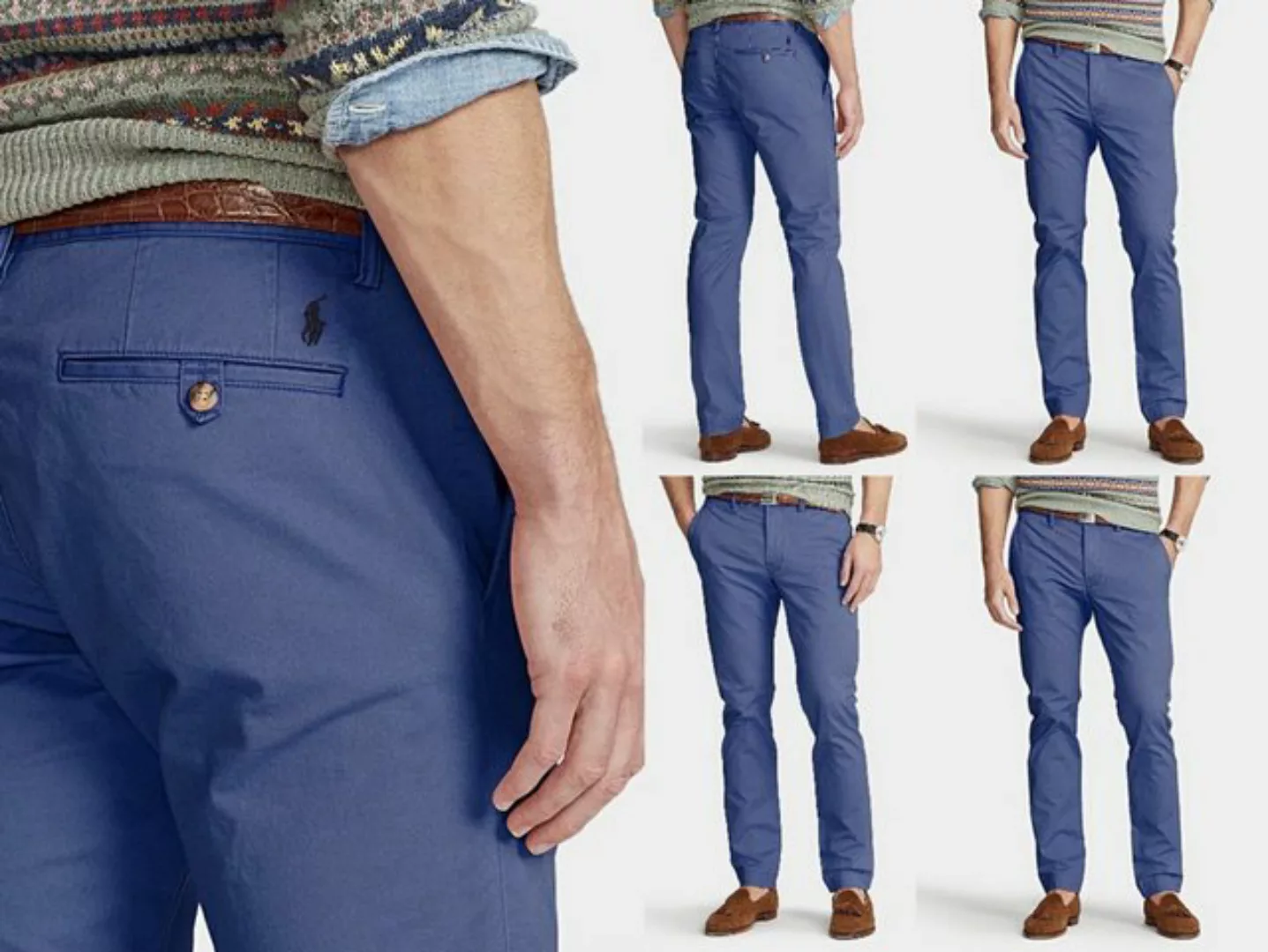 Ralph Lauren Loungehose POLO RALPH LAUREN Chino Pants Chinos Pants Trousers günstig online kaufen