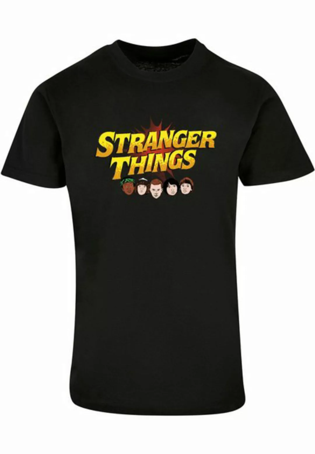 ABSOLUTE CULT T-Shirt ABSOLUTE CULT Herren Stranger Things - Comic Heads T- günstig online kaufen