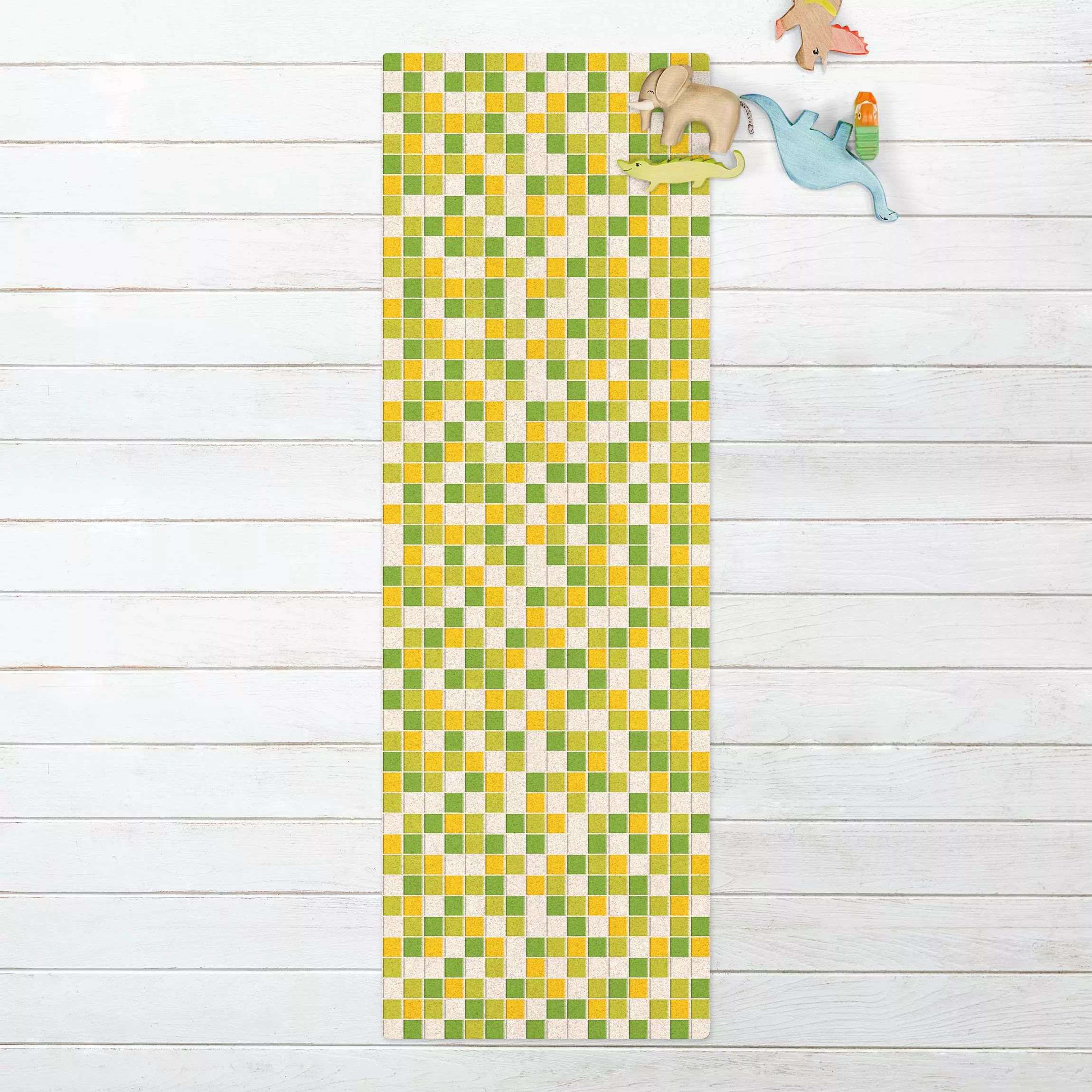 Kork-Teppich Mosaikfliesen Frühlingsset günstig online kaufen