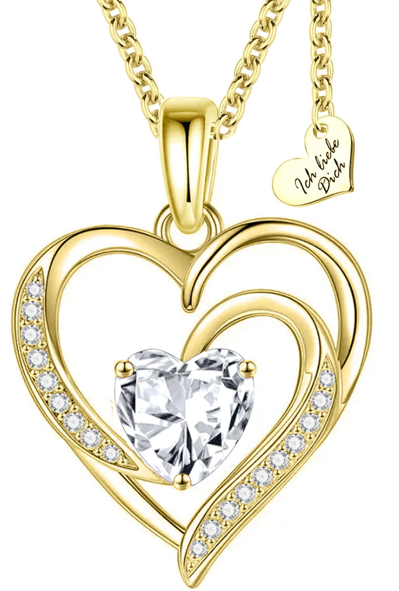 Limana Herzkette 925 Silber Damen Kette günstig online kaufen