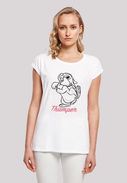 F4NT4STIC T-Shirt "Bambi Klopfer Line Zeichnung", Print günstig online kaufen