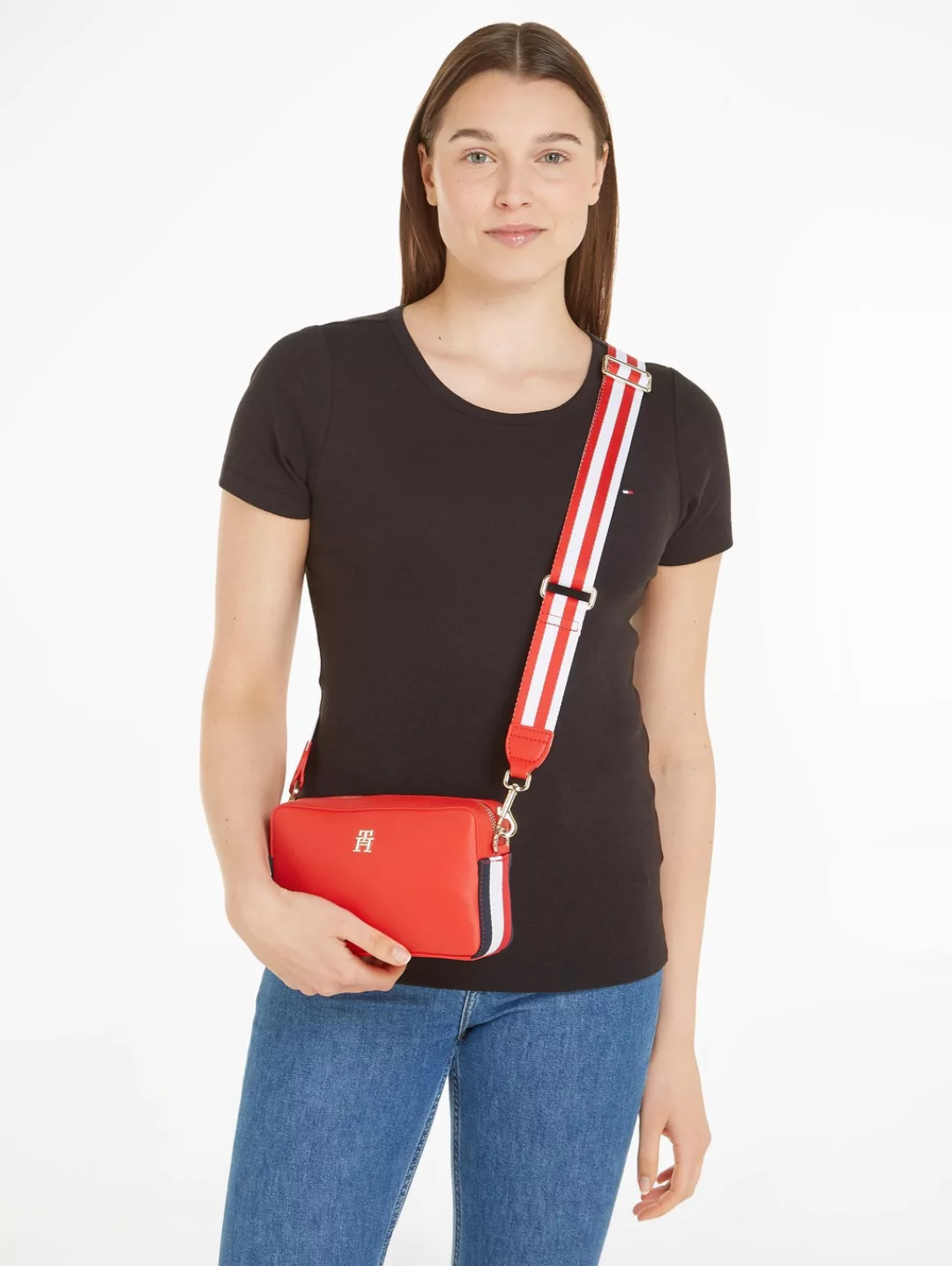Tommy Hilfiger Mini Bag "TH ESSENTIAL SC CAMERA BAG CORP", Handtasche Damen günstig online kaufen