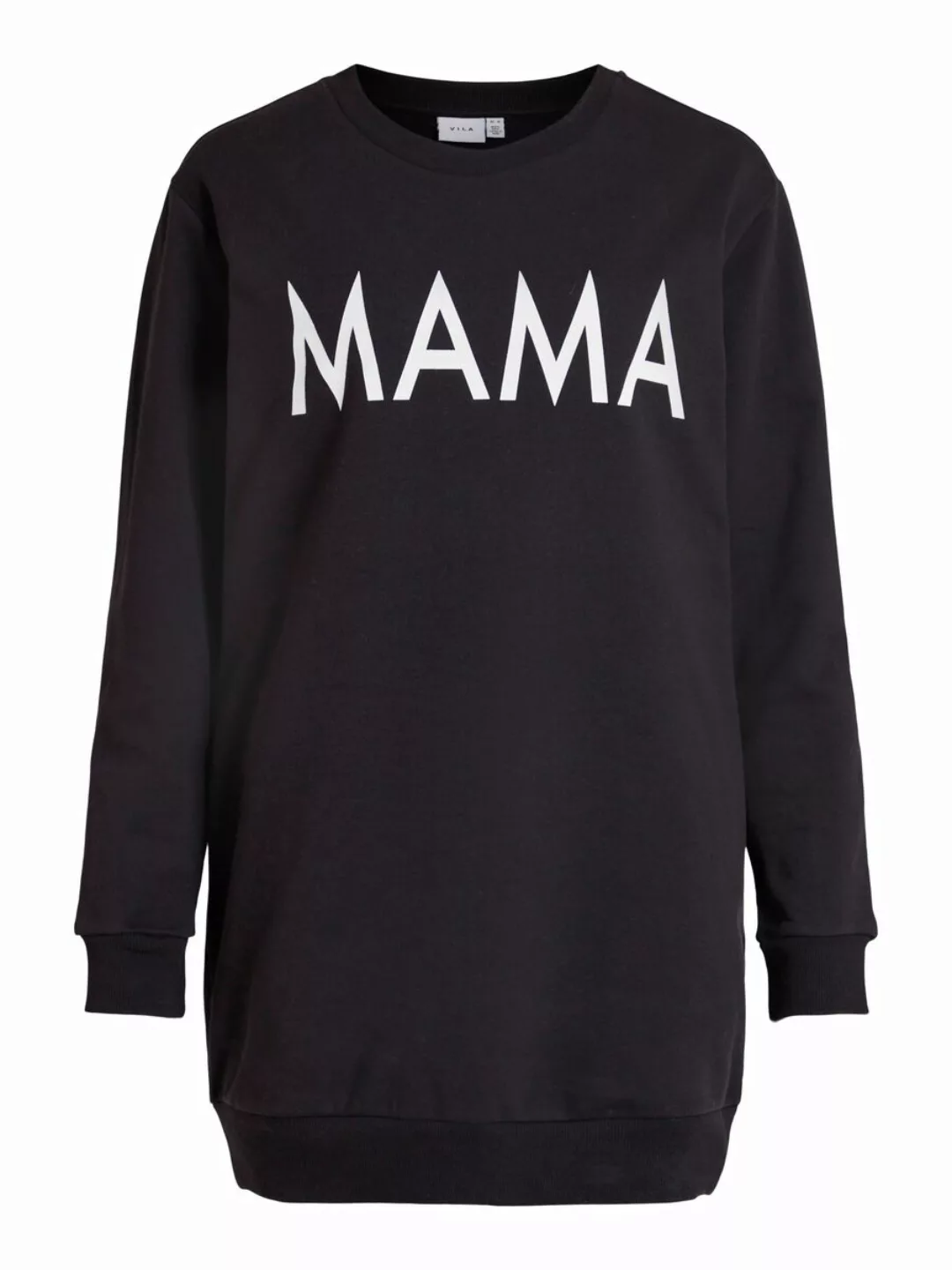 VILA Mama Sweatshirt Damen Schwarz günstig online kaufen