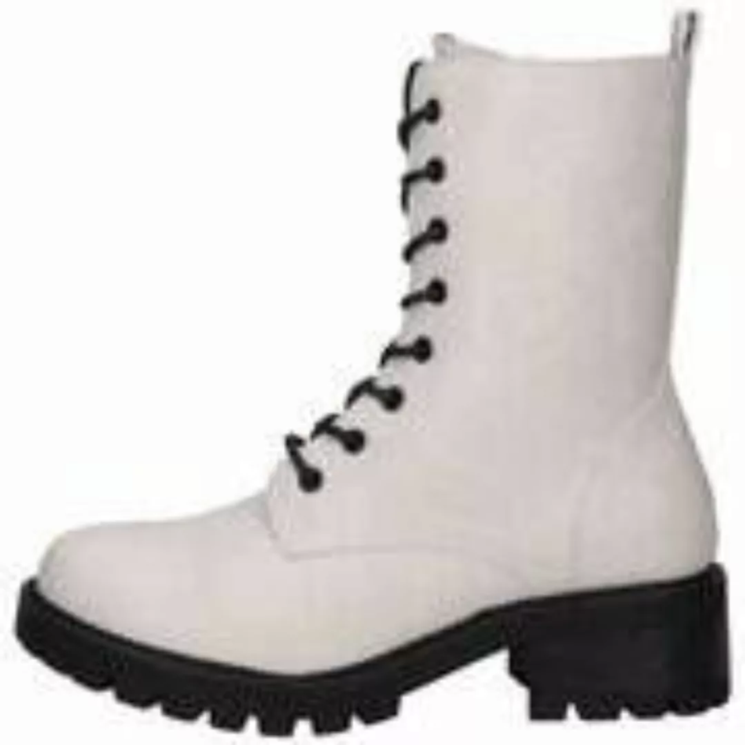 Charmosa Schnür Boots Damen weiß günstig online kaufen