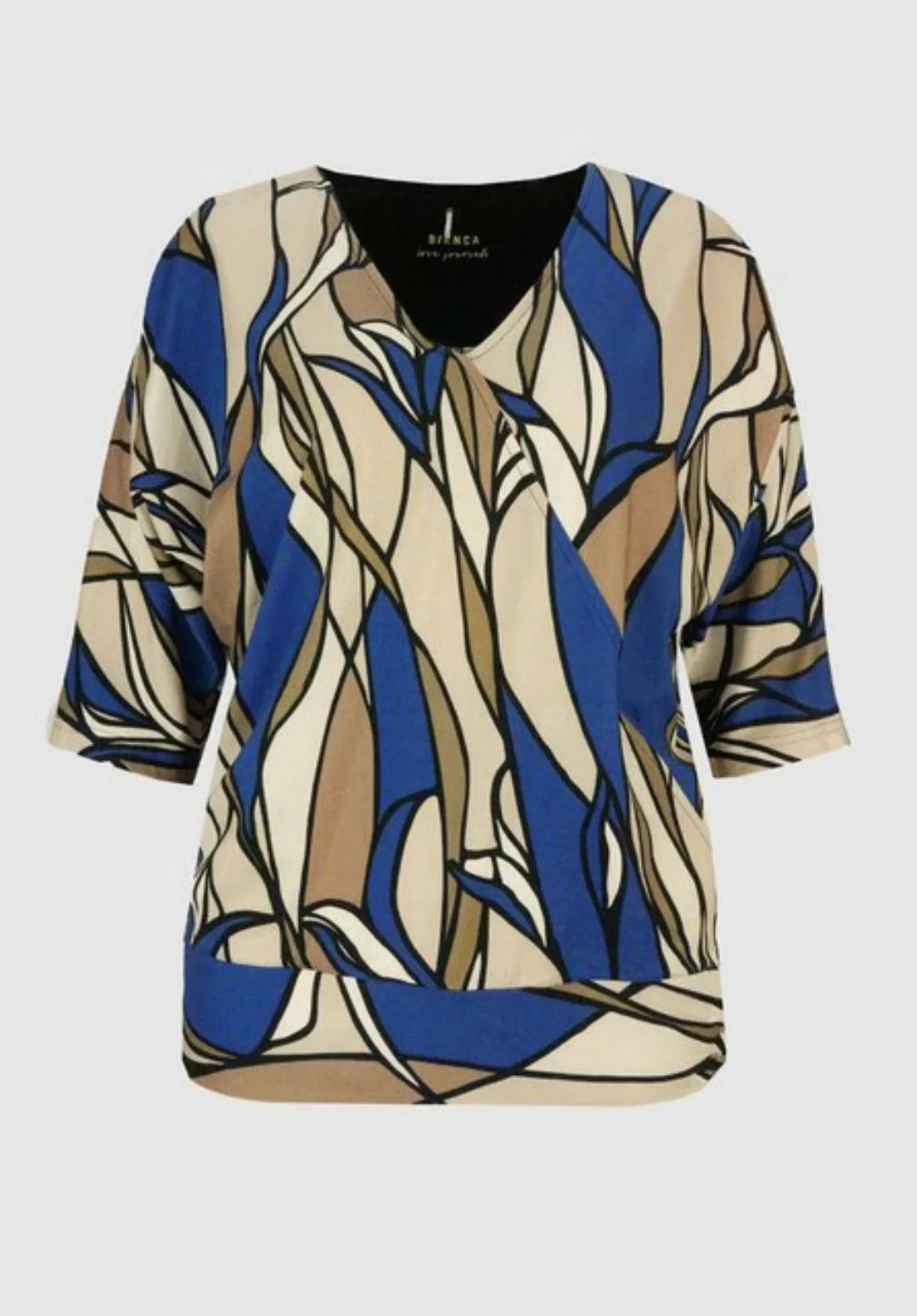 bianca Print-Shirt WALLY mit modischem Muster in Trendfarben der Saison günstig online kaufen