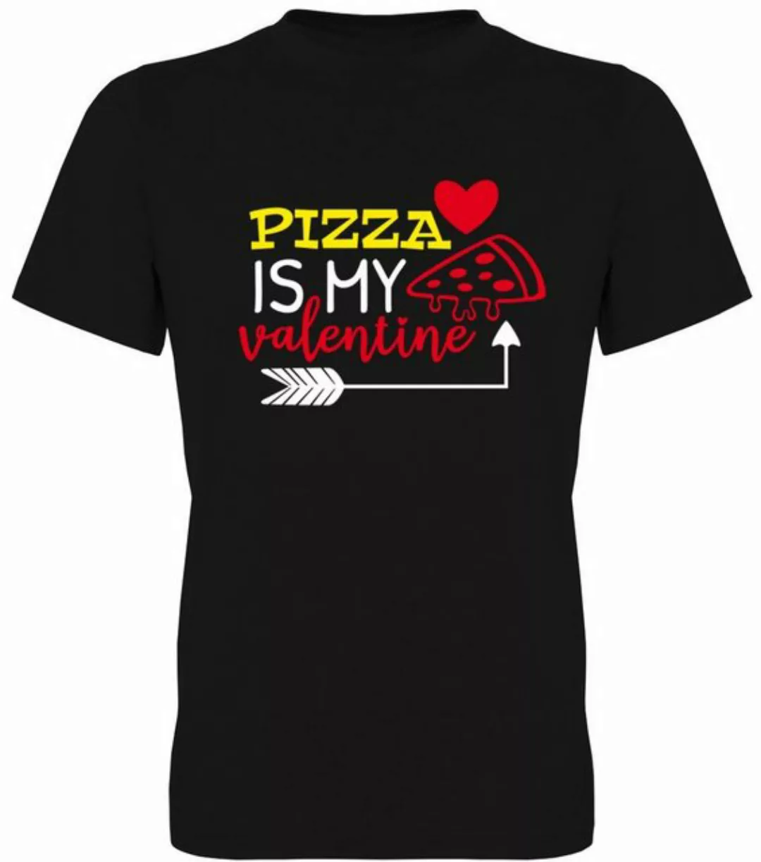 G-graphics T-Shirt Pizza is my Valentine Herren T-Shirt, mit trendigem Fron günstig online kaufen