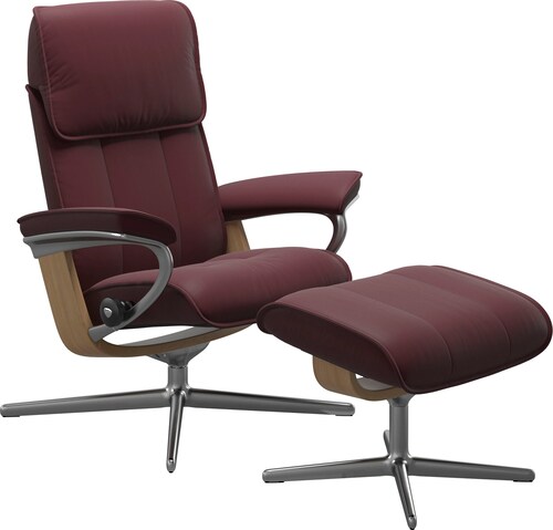 Stressless Relaxsessel "Admiral", mit Cross Base, Größe M & L, Holzakzent E günstig online kaufen