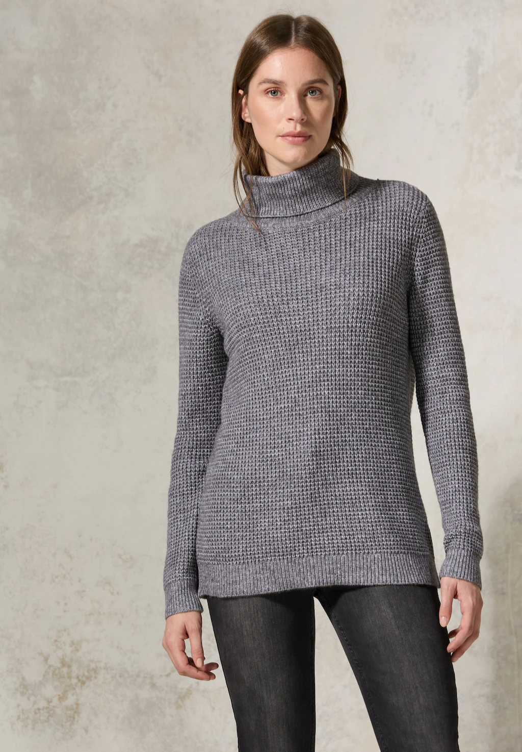 Cecil Rollkragenpullover, im soften Baumwoll-Mix günstig online kaufen