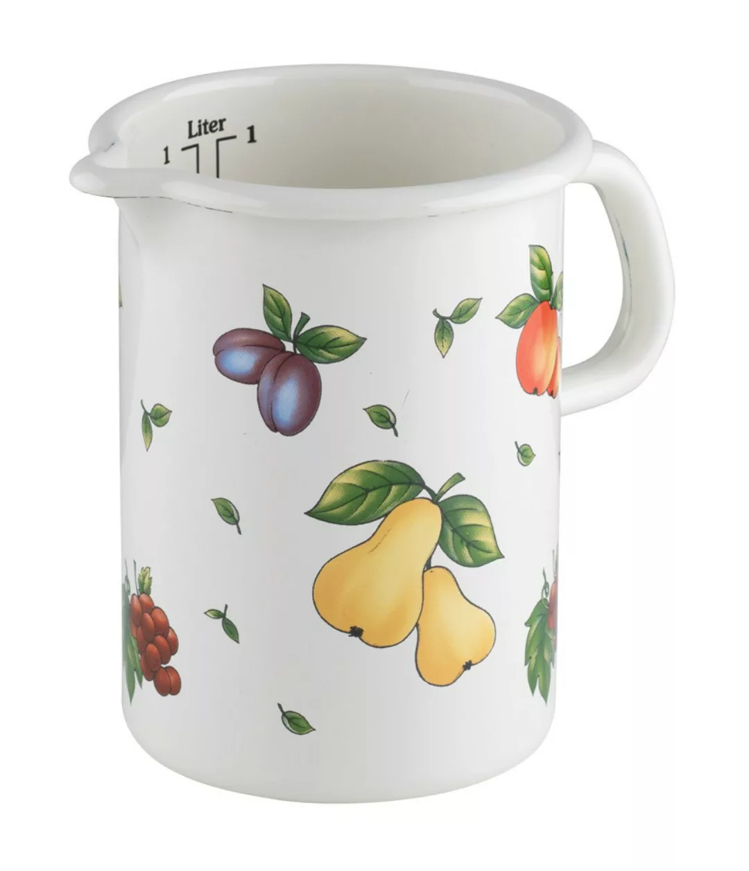 Riess Küchenmaß Fruit Garden Emaille Messbecher 1 l günstig online kaufen