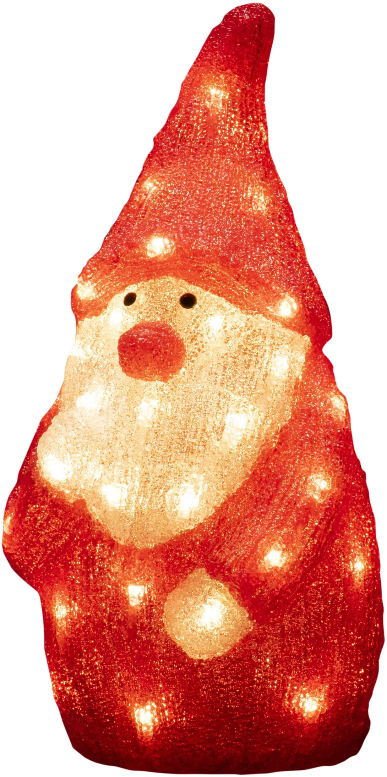 KONSTSMIDE LED Dekofigur "LED Acryl Weihnachtsmann", 40 warm weiße Dioden günstig online kaufen