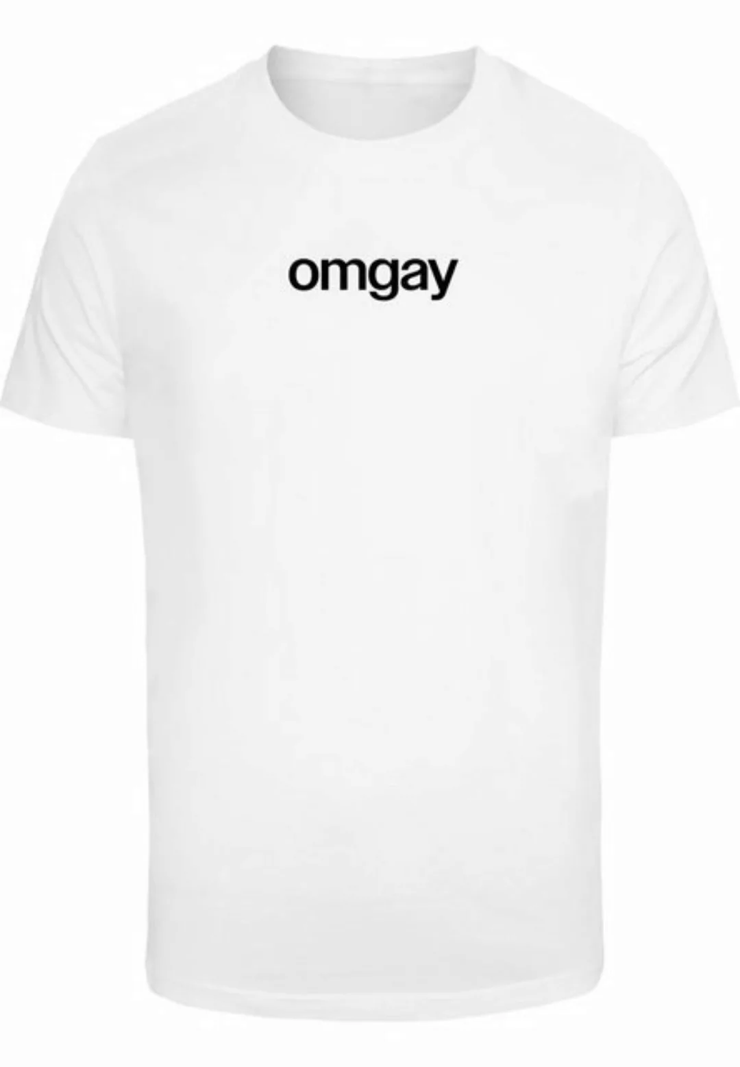 MisterTee T-Shirt MisterTee OMGay Pride Tee (1-tlg) günstig online kaufen