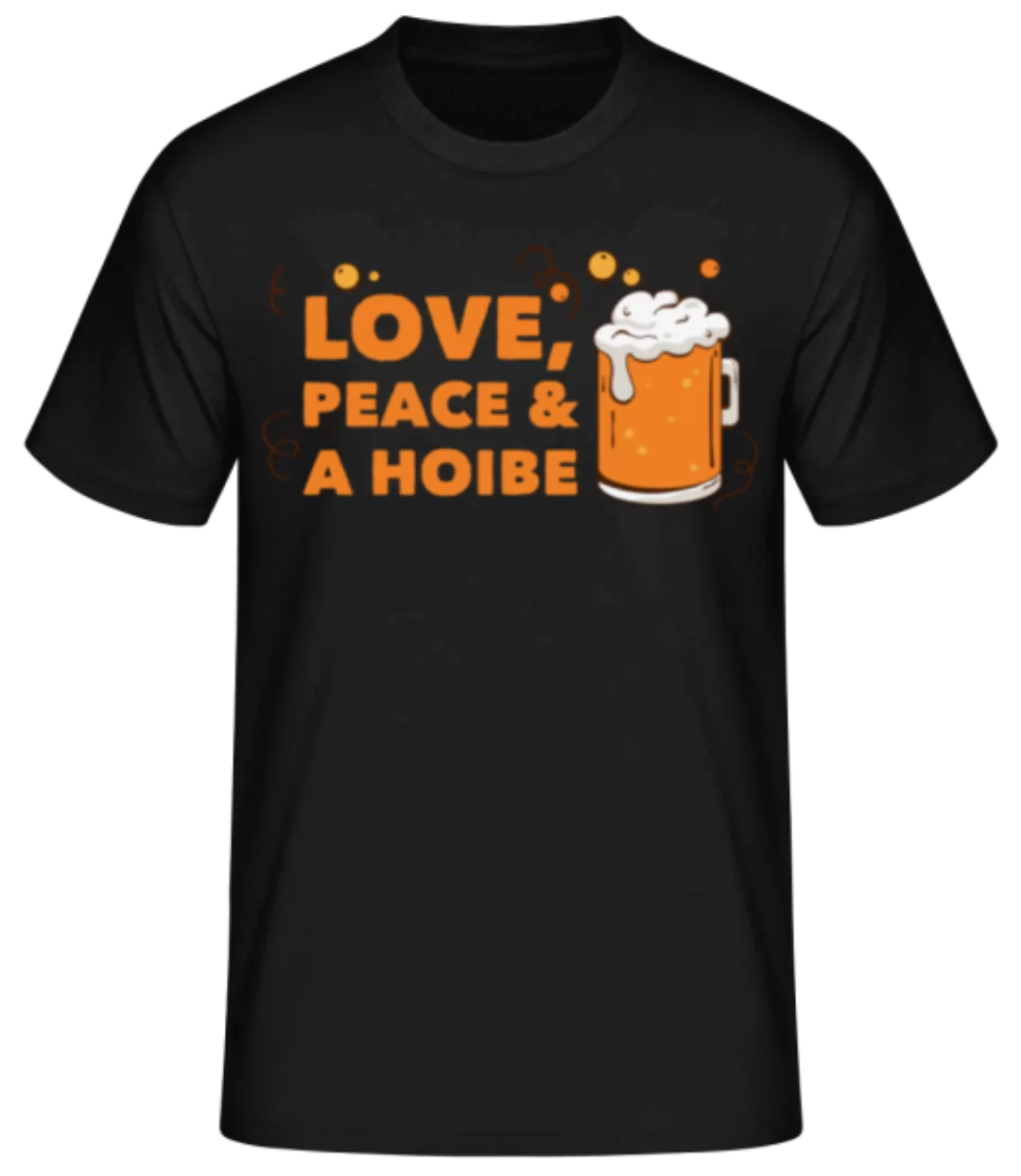 Love Peace Hoibe · Männer Basic T-Shirt günstig online kaufen