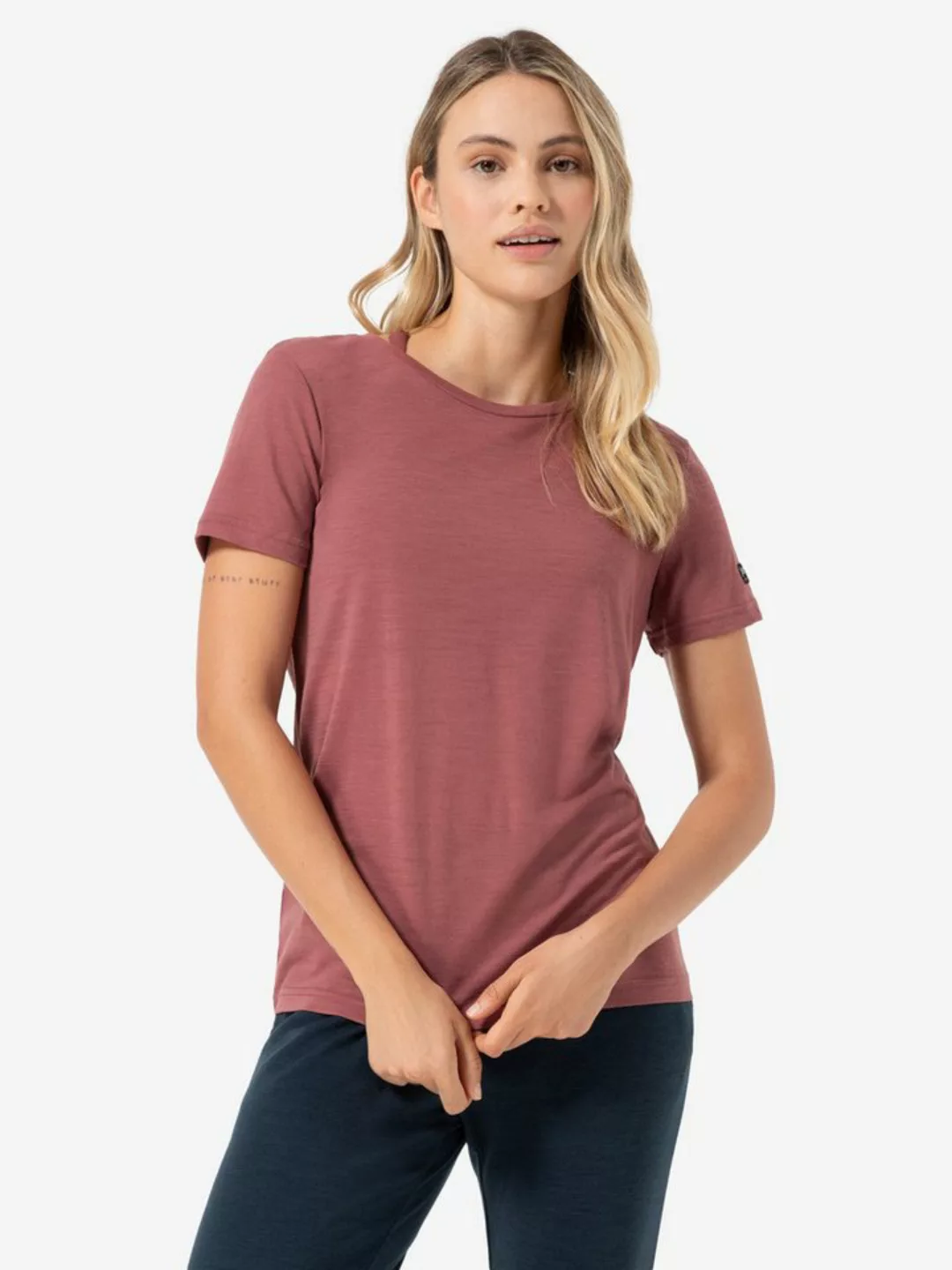 SUPER.NATURAL T-Shirt für Damen, Merino THE ESSENTIAL atmungsaktiv, casual günstig online kaufen