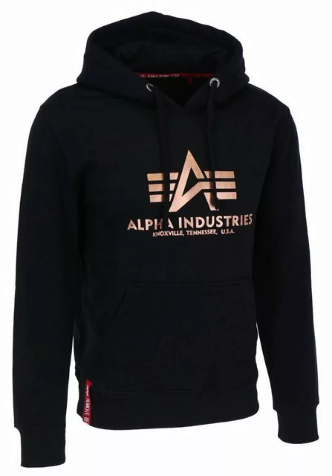 Kapuzensweatshirt Basic Hoody Foil Print (1-tlg) günstig online kaufen