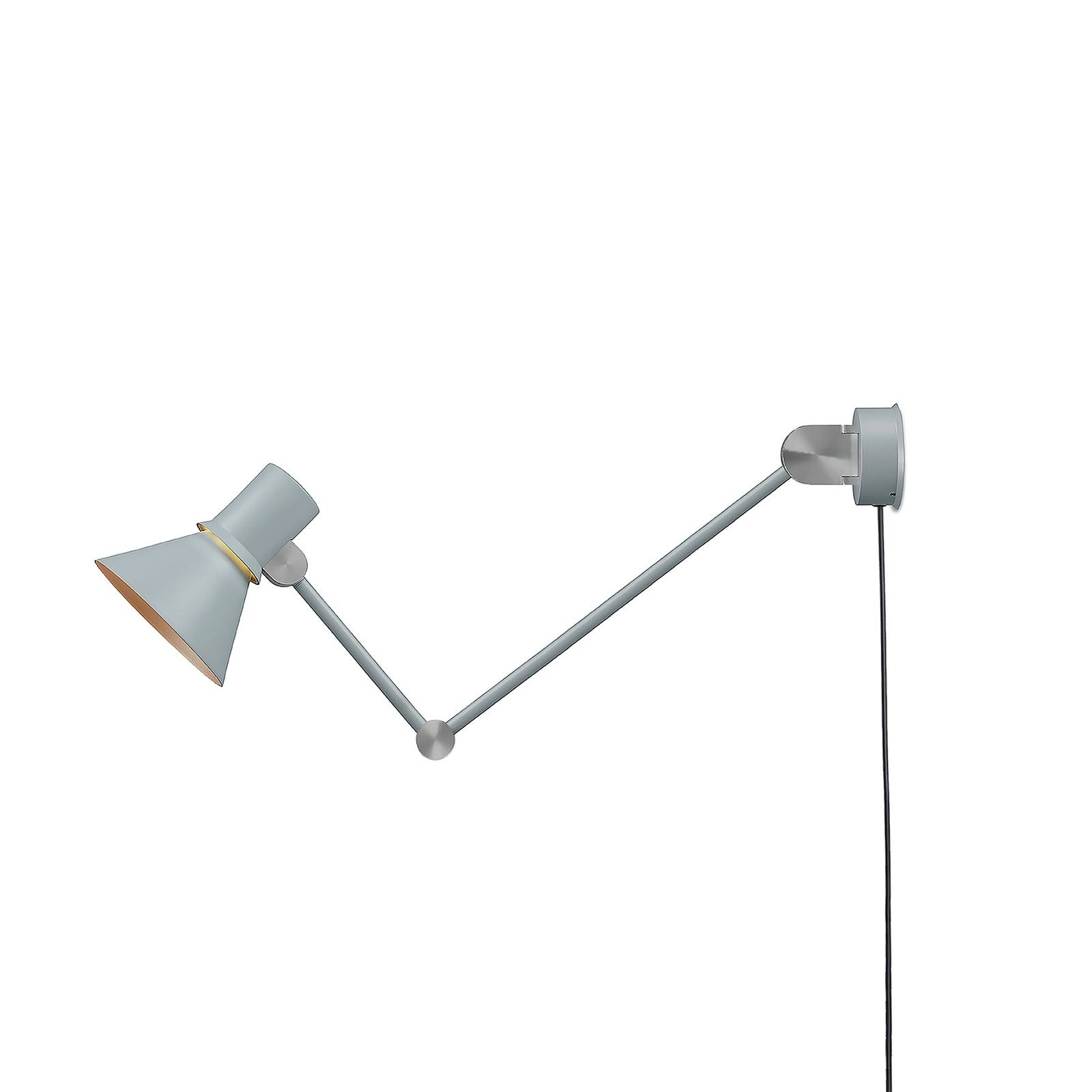 Anglepoise Type 80 W3 Wandlampe Stecker, nebelgrau günstig online kaufen