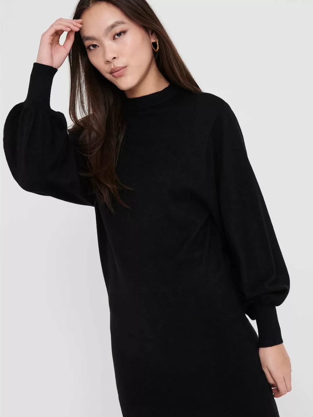 ONLY Strickkleid ONLLABELLE LIFE L/S DRESS KNT NOOS günstig online kaufen