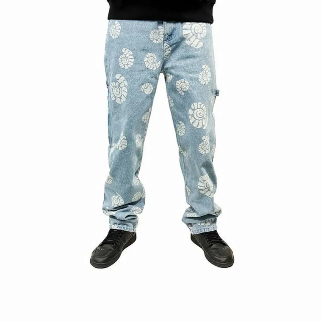 Karl Kani 5-Pocket-Hose OG Baggy Workwear Letter Denim S günstig online kaufen