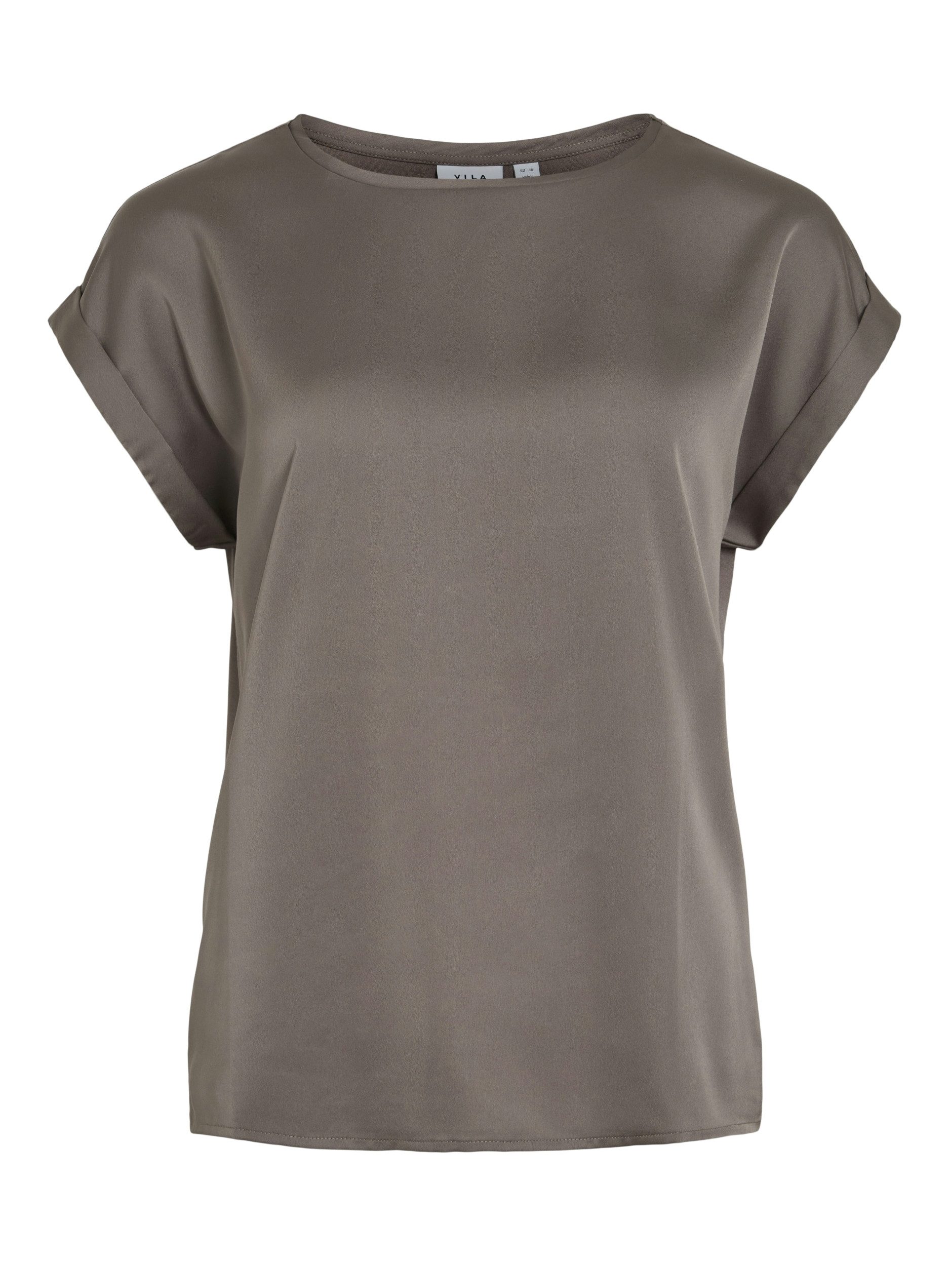 Vila Kurzarmbluse VIELLETTE S/S SATIN TOP günstig online kaufen