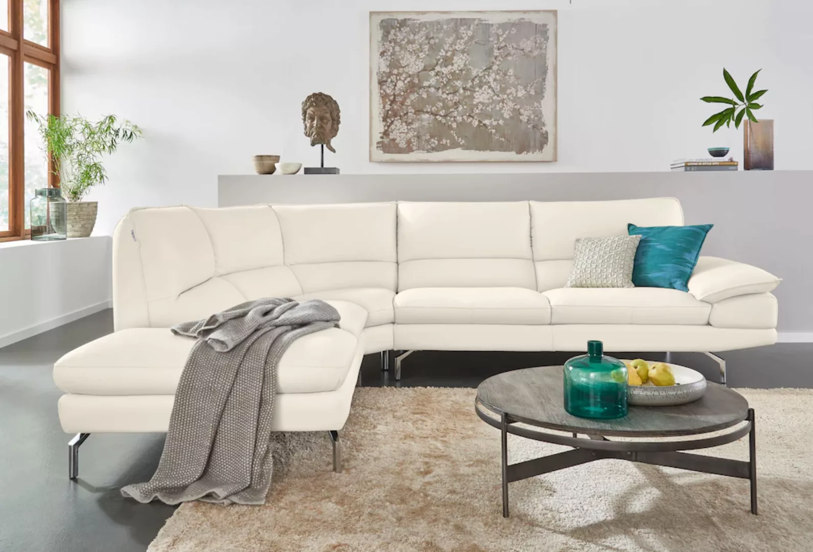 CALIA ITALIA Ecksofa "Dave, italienisches Designsofa L-Form, erstklassiger günstig online kaufen