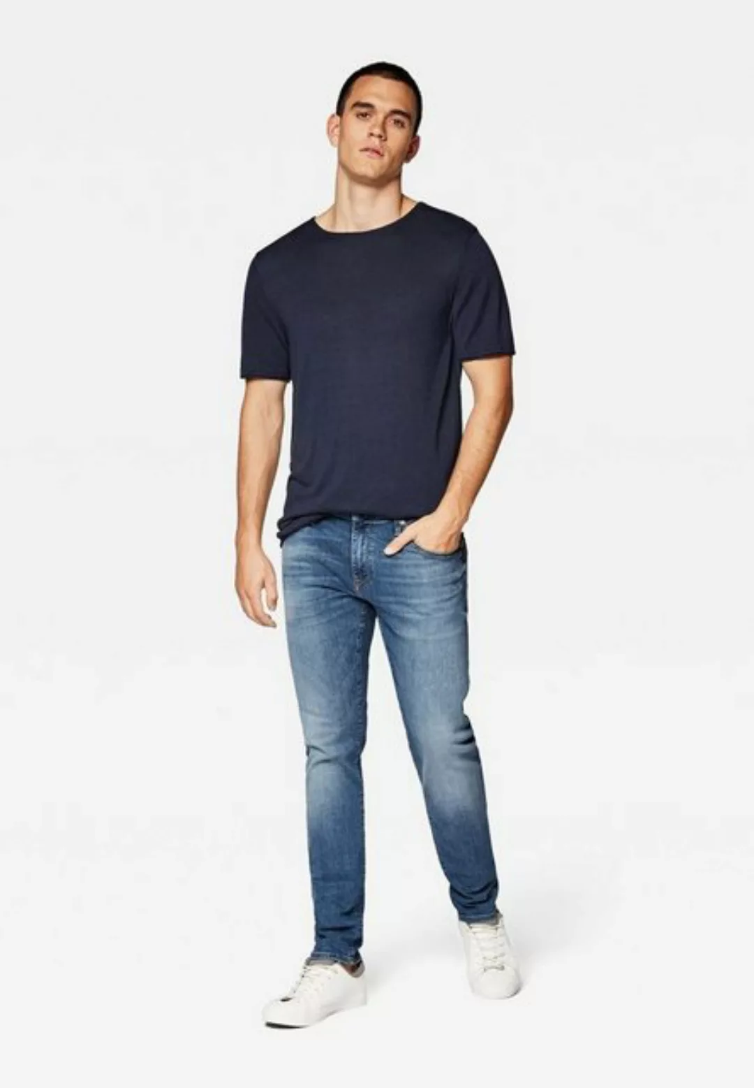 Mavi Slim-fit-Jeans Skinny Fit Basic Jeans Denim Pants JAMES (1-tlg) 4156 i günstig online kaufen