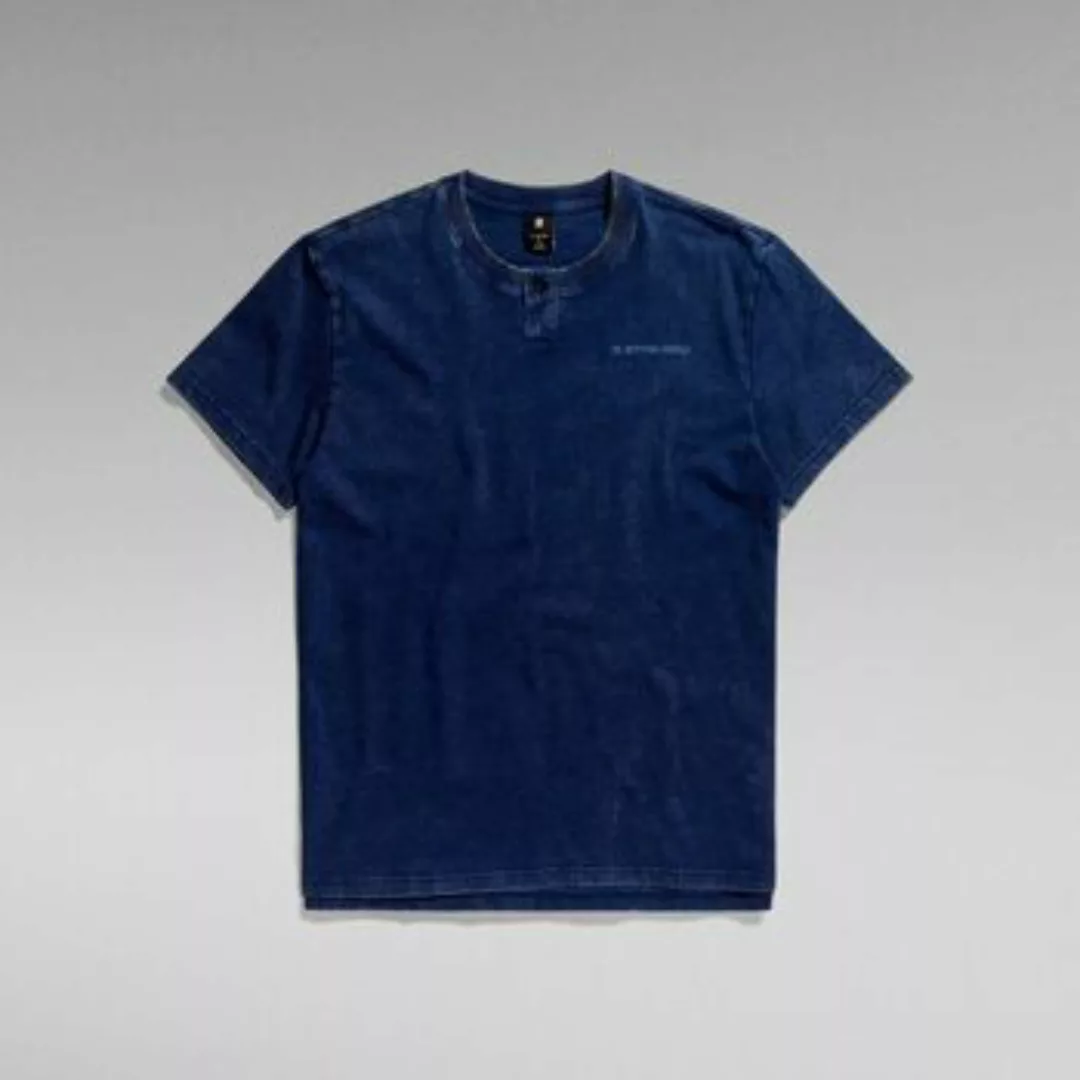 G-Star Raw  T-Shirts & Poloshirts D24435 D588 - HENLEY-A826 WORN IN BLUE günstig online kaufen