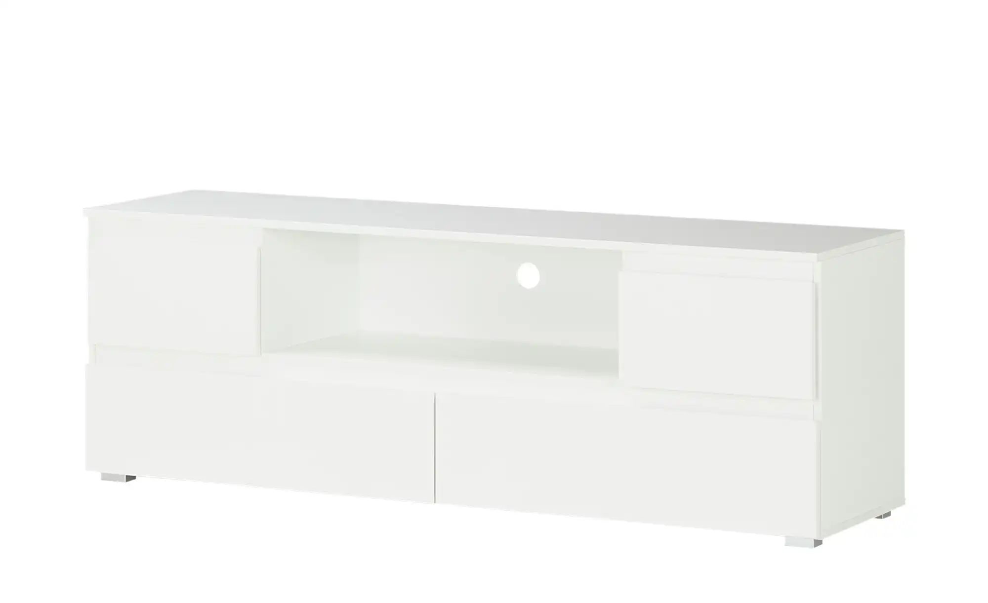 smart TV-Lowboard  BEN ¦ weiß ¦ Maße (cm): B: 160 H: 55 T: 40.0 TV- & Media günstig online kaufen