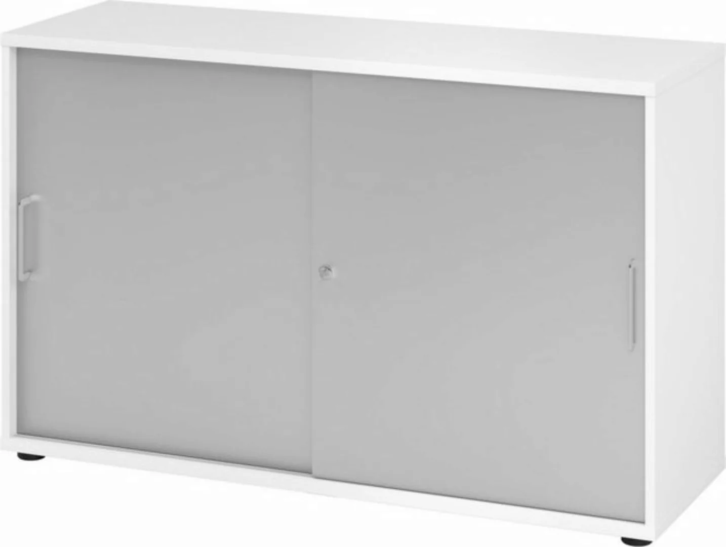 HAMMERBACHER Aktenschrank Schiebetürschrank Derie 9 2 OH BxTxH 120x40x74,8c günstig online kaufen