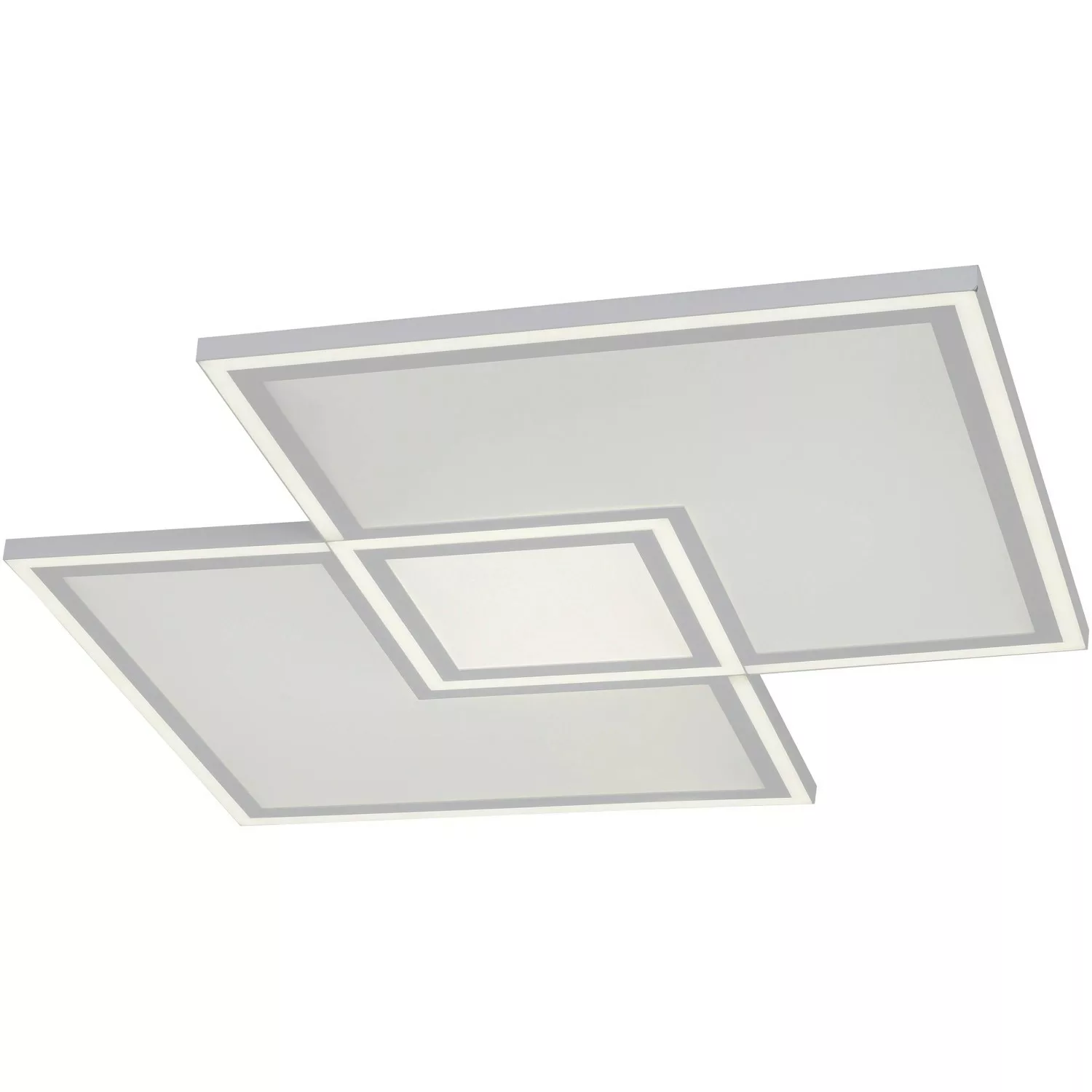 LED-Deckenleuchte Edging Weiß 67,7 x 67,7 cm CCT 2700 K - 5000 K günstig online kaufen