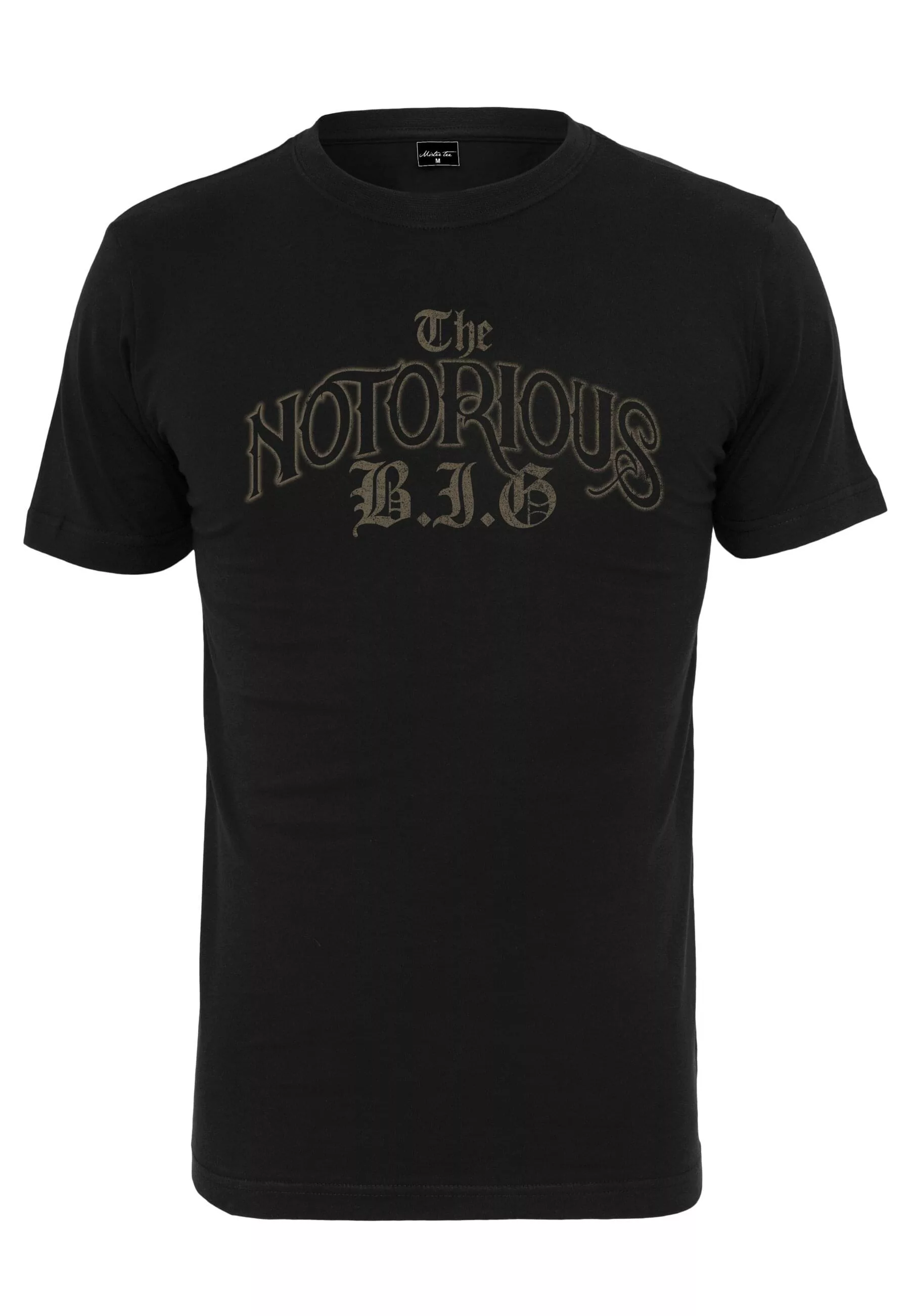 MisterTee T-Shirt "MisterTee Herren The Notorious BIG Logo Tee" günstig online kaufen