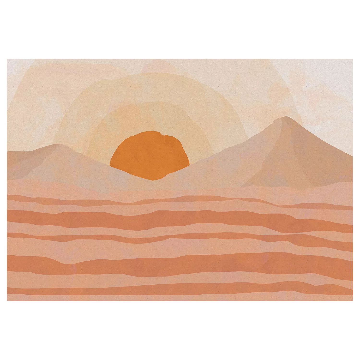 KOMAR Vlies Fototapete - Sabbia - Größe 400 x 280 cm mehrfarbig günstig online kaufen