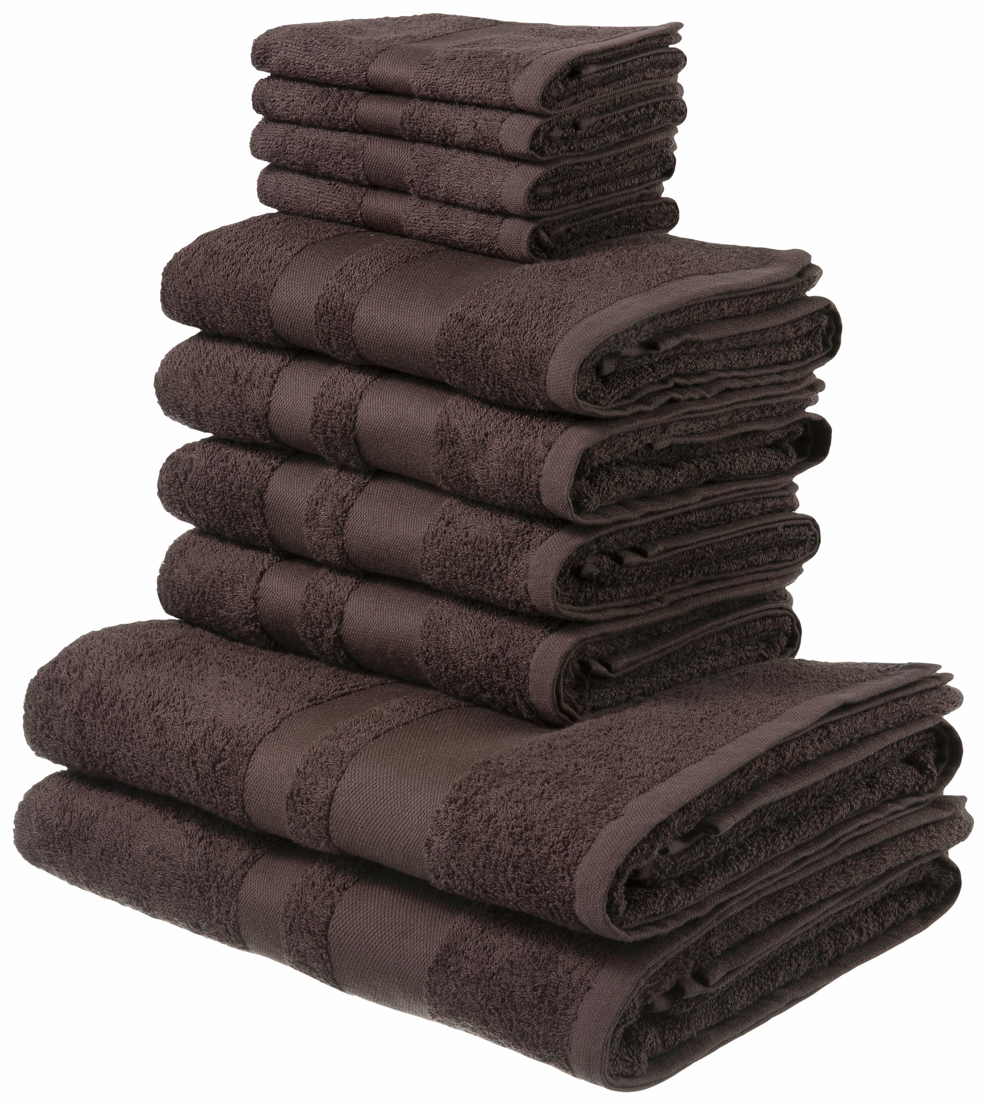 my home Handtuch Set Vanessa, 10-tlg günstig online kaufen