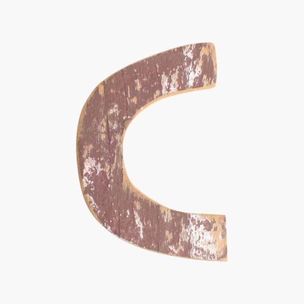 Holzbuchstabe - Vintage C günstig online kaufen