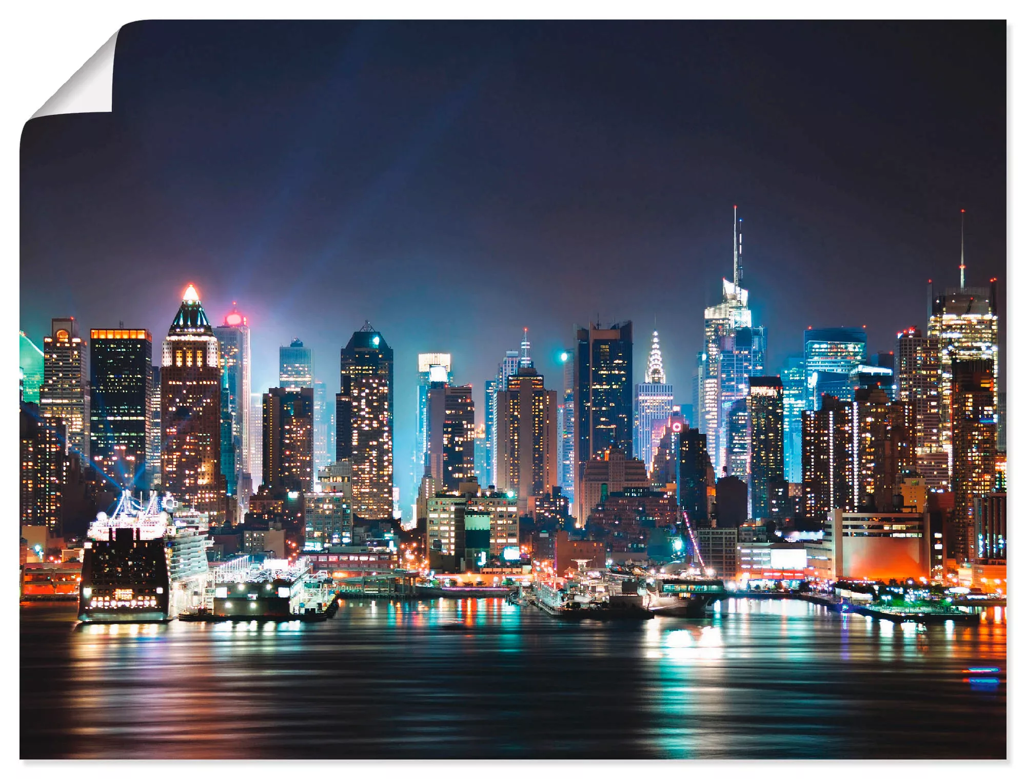 Artland Wandbild "New York City Times Square", Amerika, (1 St.), als Leinwa günstig online kaufen