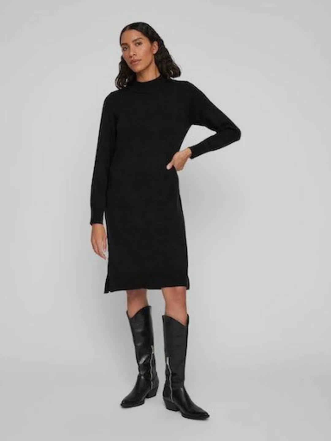 Vila Strickkleid VIRIL CREW NECK L/S MIDI DRESS - NOOS günstig online kaufen