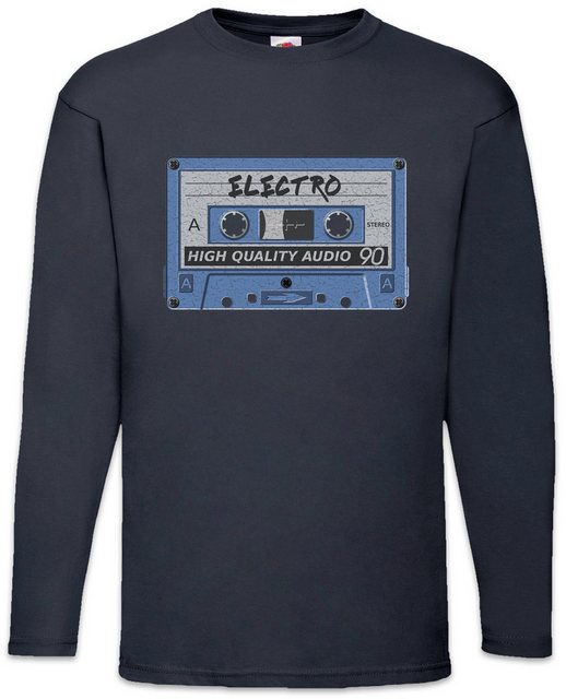 Urban Backwoods Langarmshirt Tape Electro Langarm T-Shirt Kassette Cassette günstig online kaufen