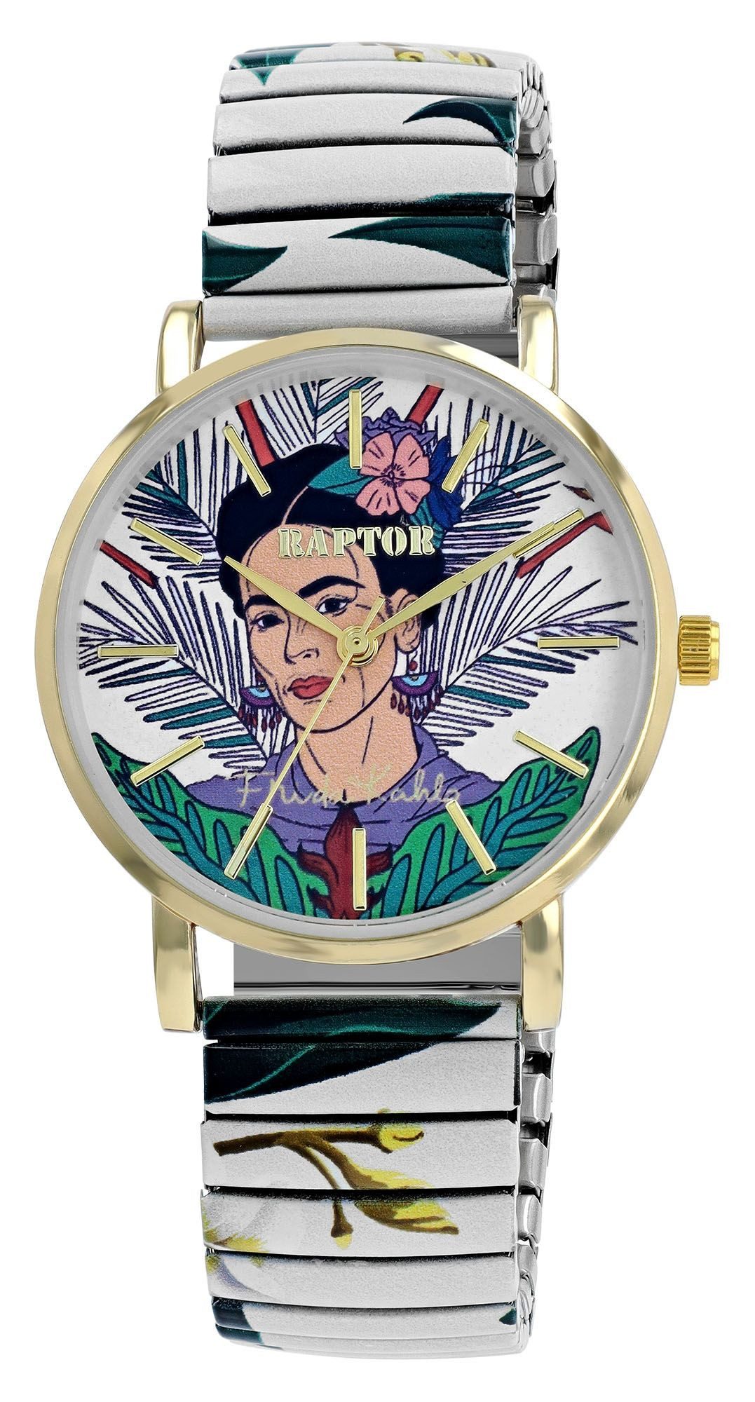 Raptor Quarzuhr Frida Kahlo Edition mit günstig online kaufen